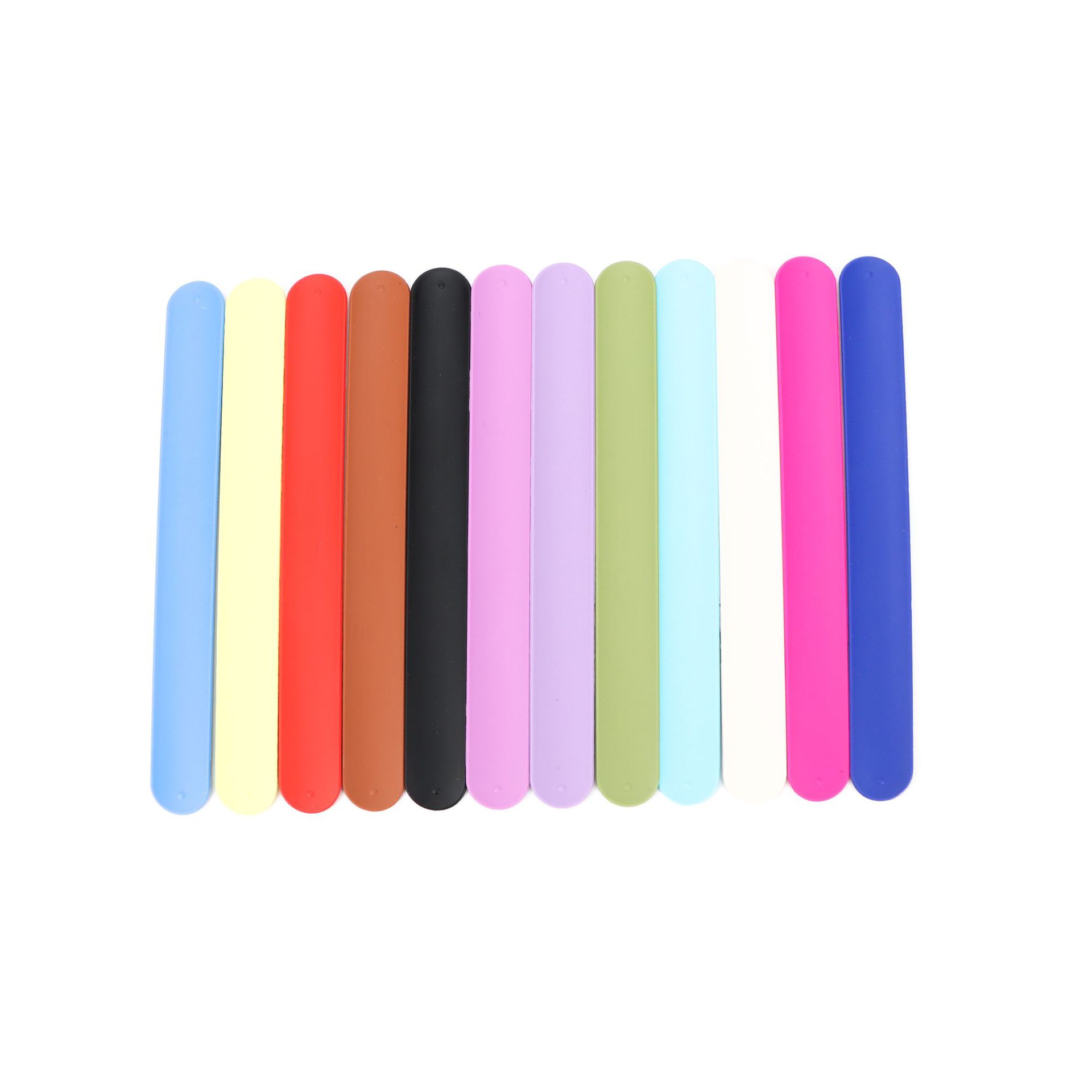 silicone slap snap wristband handband