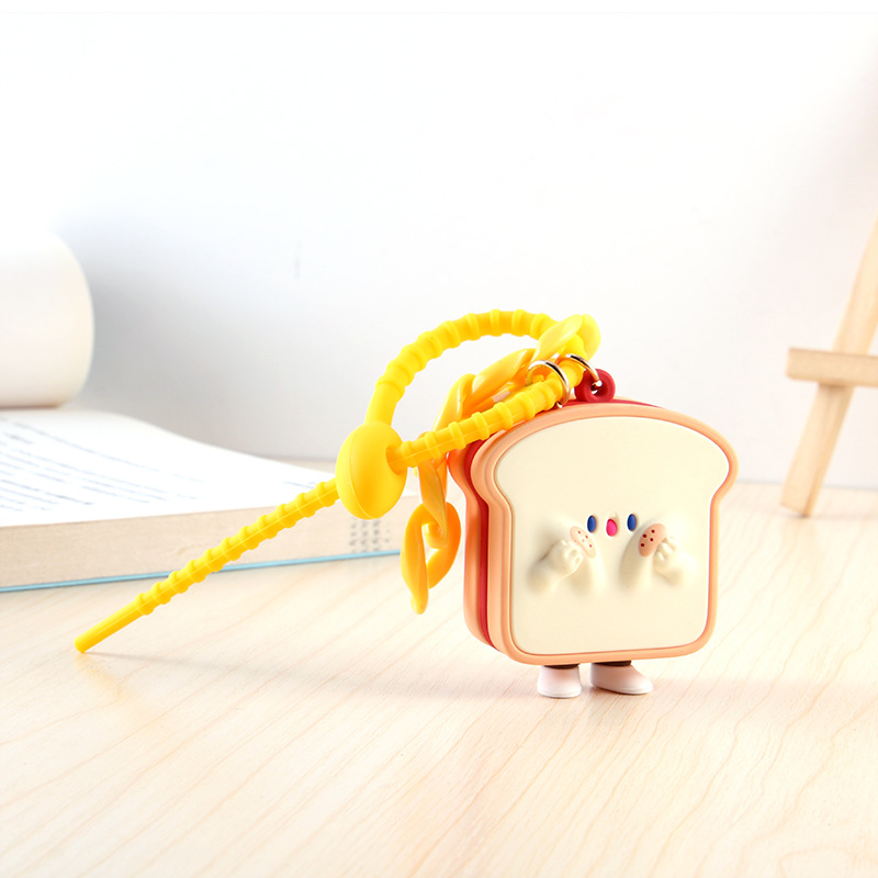 3D Cartoon Soft PVC Keychain Key Holder