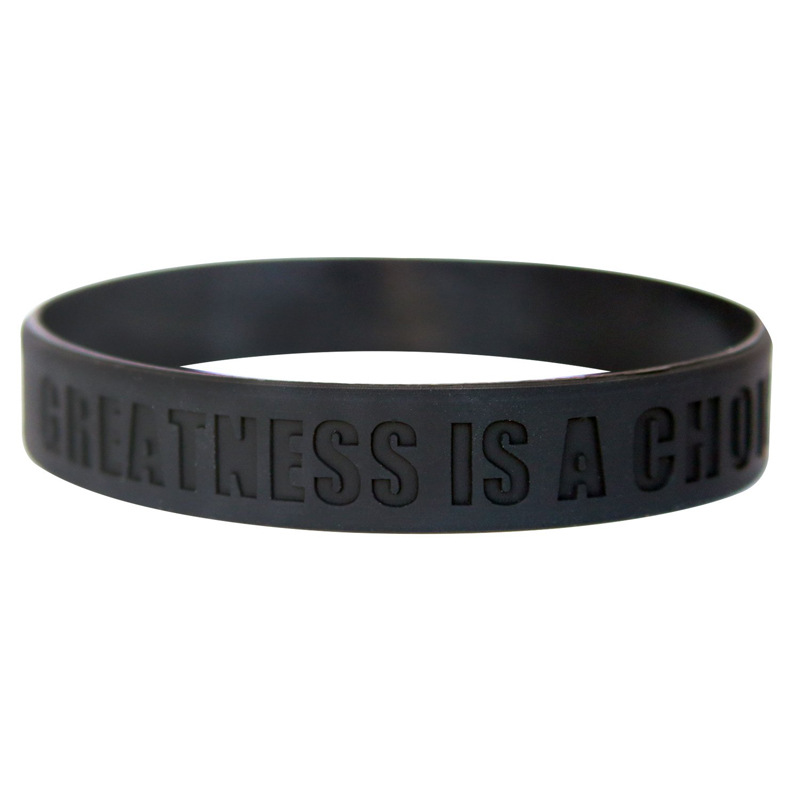 Debossed Silicone Bracelet