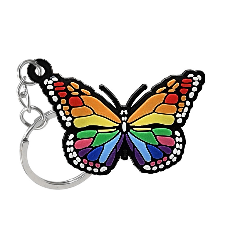 PVC Keychain Soft Key Holder