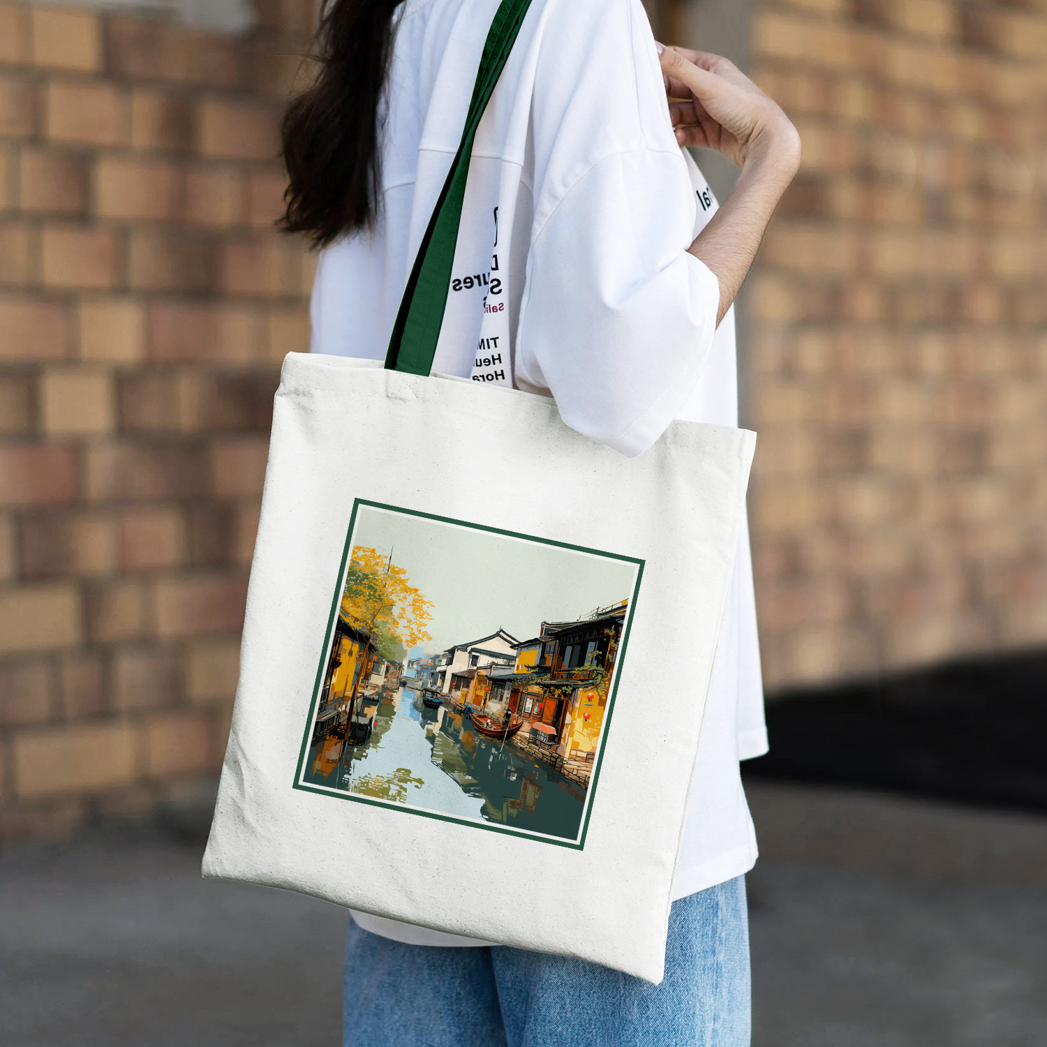 Custom Canvas Tote Bags – Eco-Friendly Reusable Shopping & Daily Carry Bags